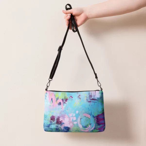 Underwater Abstract Crossbody bag - Image 4