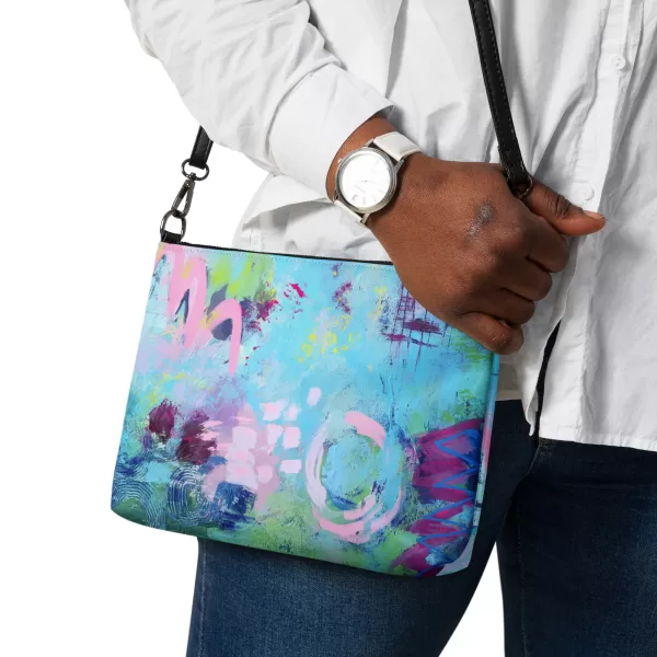 Underwater Abstract Crossbody bag - Image 6