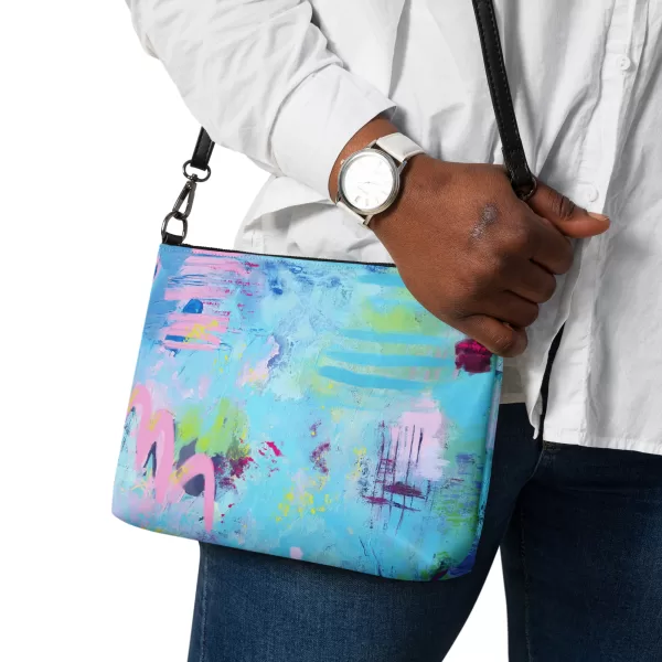 Underwater Abstract Crossbody bag