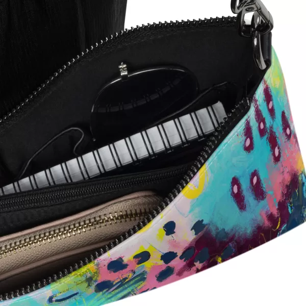 Crossbody bag - Bubblegum Abstract - Image 2