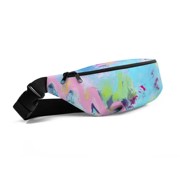 Underwater abstract painting - Fanny Pack - Image 3