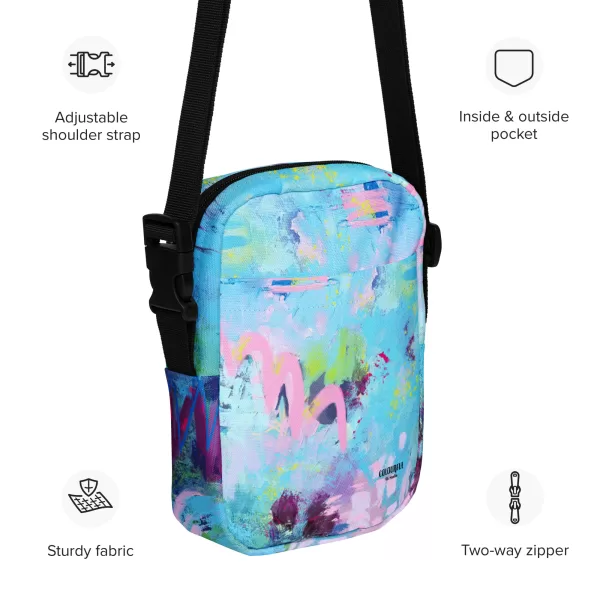 Abstract underwater - Utility crossbody bag - Image 2